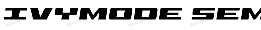 IvyMode semiBoldItal字体转换